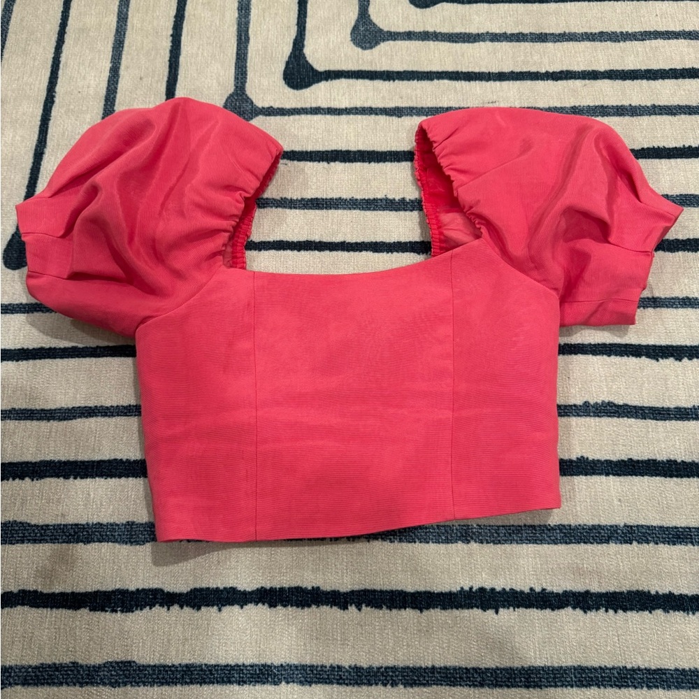 Alice and Olivia Pink Top